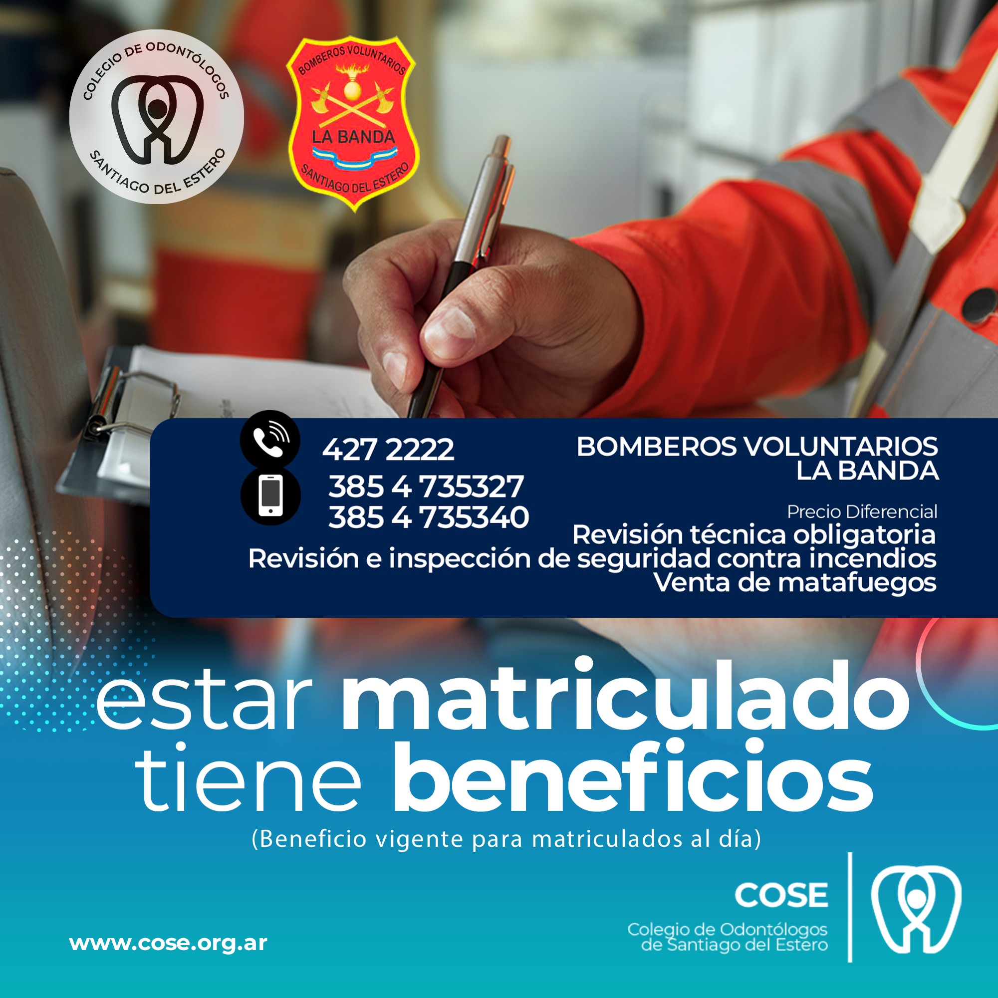 Beneficio – Bomberos Voluntarios