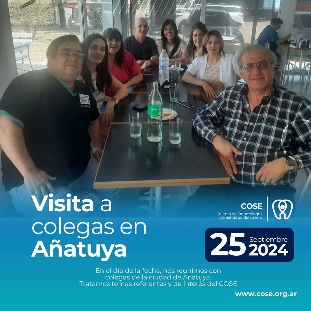 Visita a colegas del interior