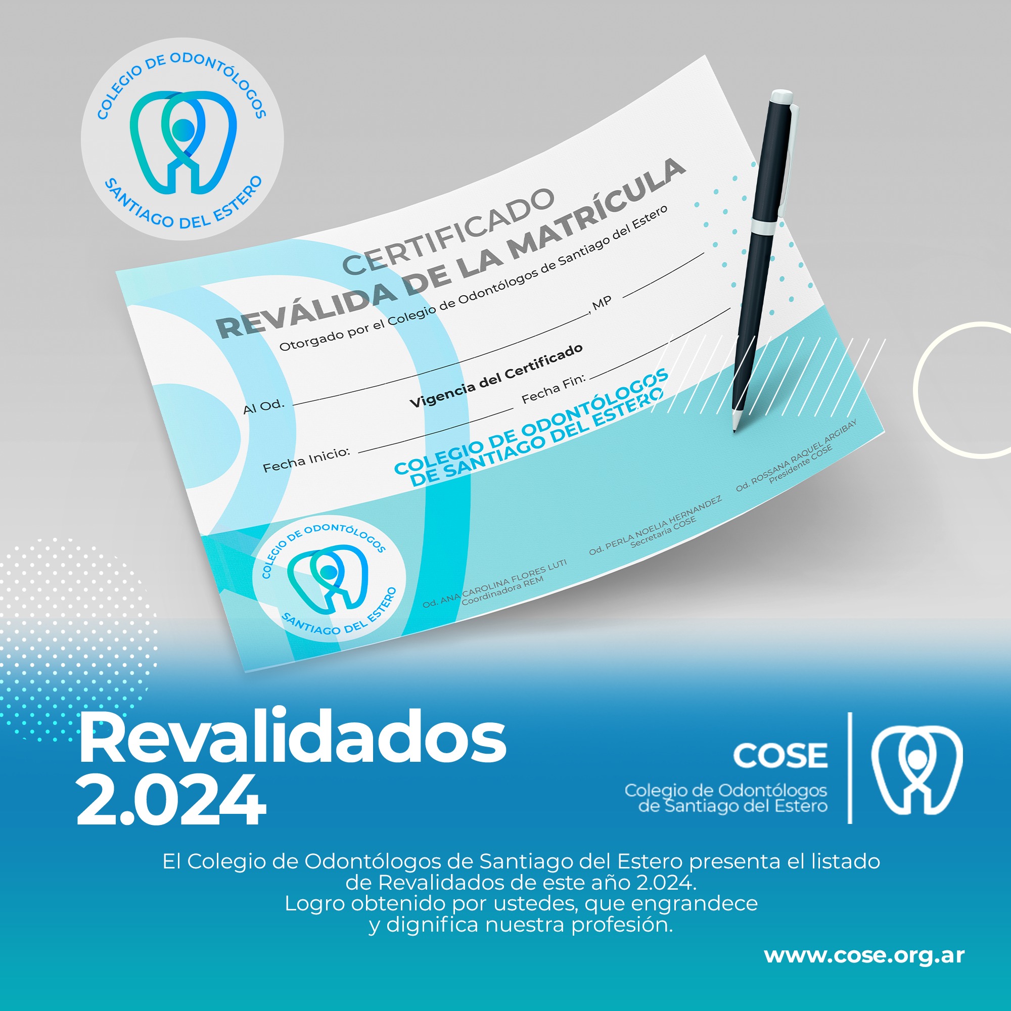 Revalidados 2024