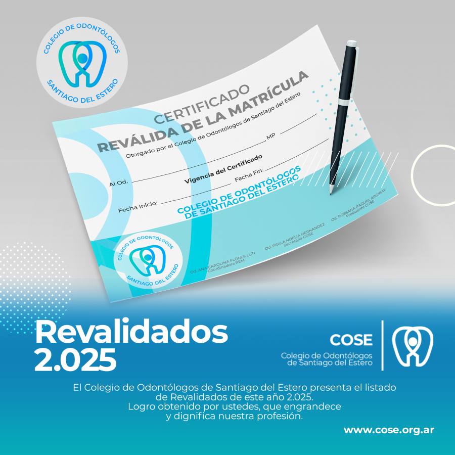 Revalidados Publicación Medios