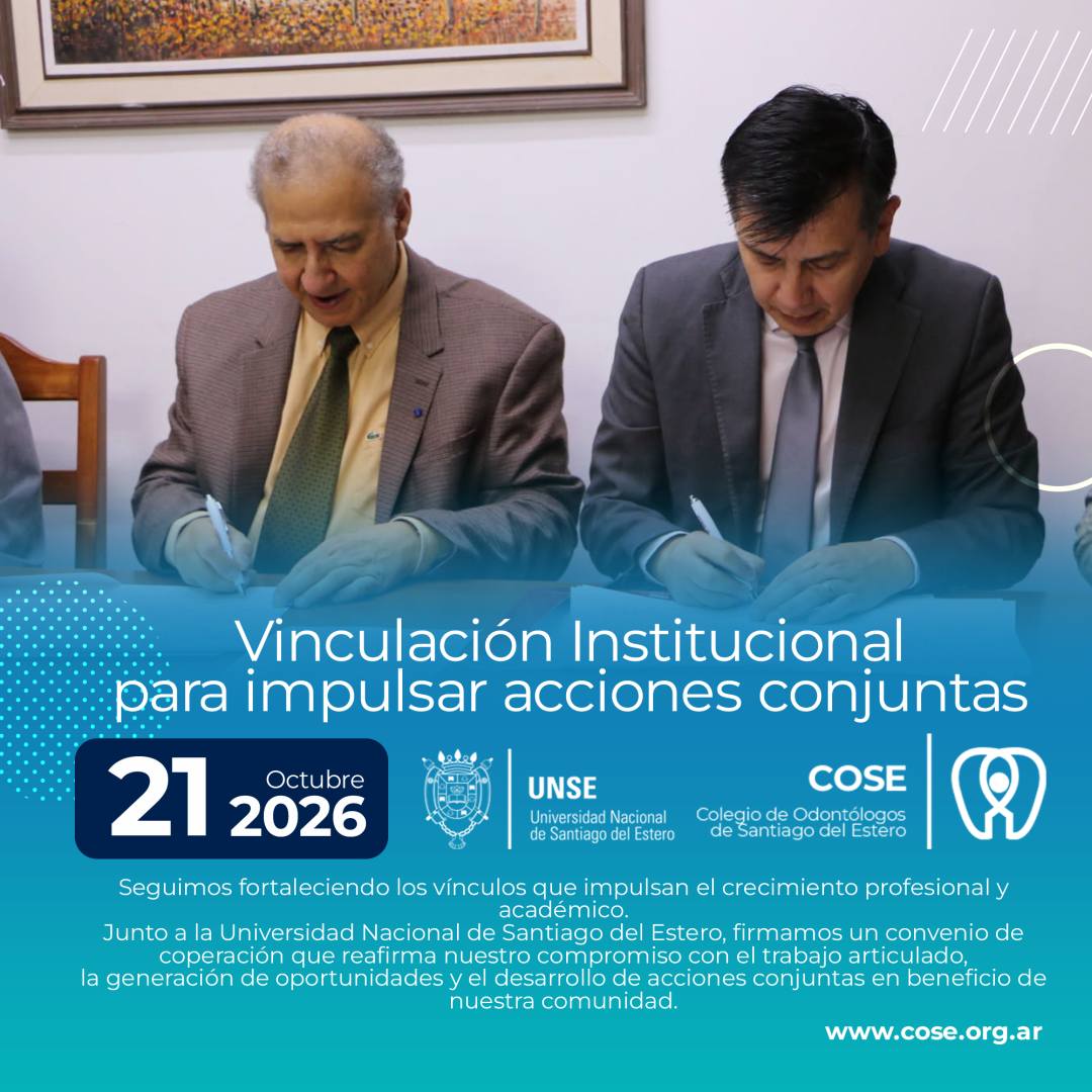 Vinculación UNSE – COSE